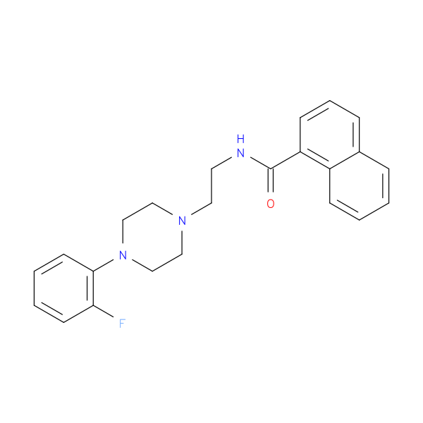N-{2-[4-(2-fluorophenyl)piperazin-1-yl]ethyl}naphthalene-1-carboxamide
