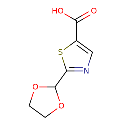 2-(1,3-dioxolan-2-yl)-1,3-thiazole-5-carboxylic acid