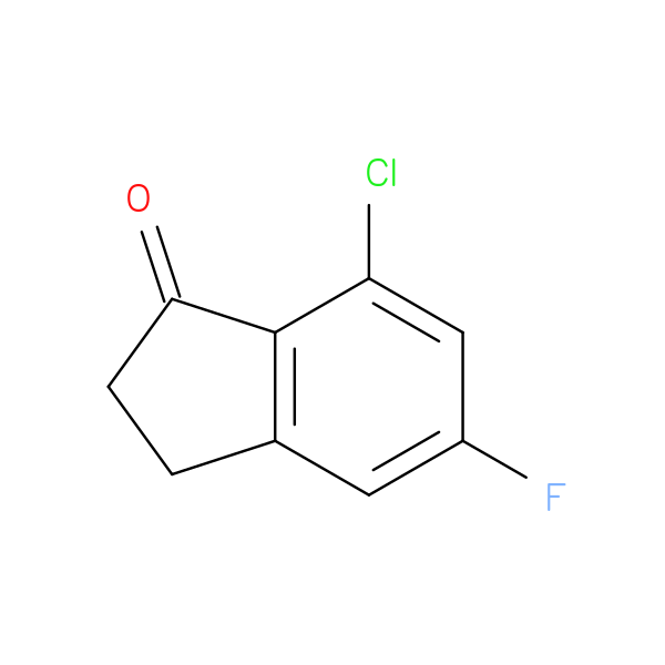 7-Chloro-5-fluoro-2,3-dihydro-1H-inden-1-one