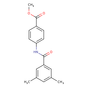 methyl 4-[(3,5-dimethylbenzoyl)amino]benzoate