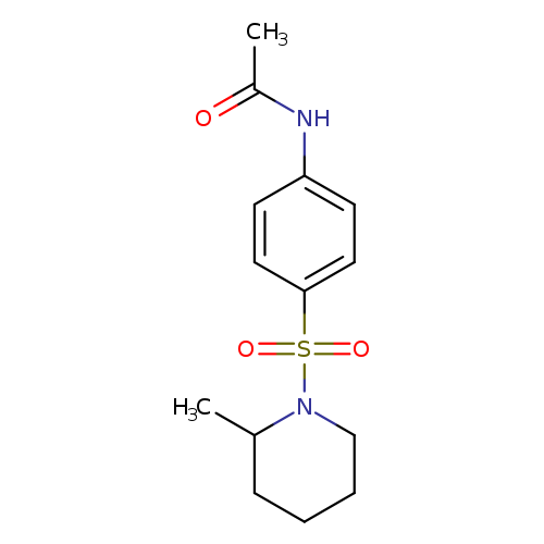 N-(4-[(2-Methylpiperidin-1-yl)sulfonyl]phenyl)acetamide