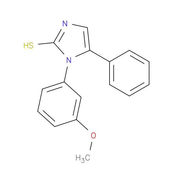 1-(3-methoxyphenyl)-5-phenyl-1H-imidazole-2-thiol