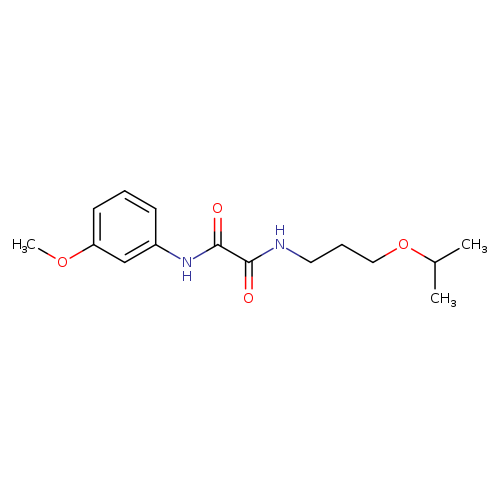 N'-(3-methoxyphenyl)-N-[3-(propan-2-yloxy)propyl]ethanediamide