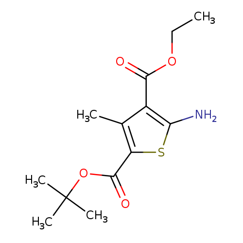 2-tert-Butyl 4-ethyl 5-amino-3-methylthiophene-2,4-dicarboxylate