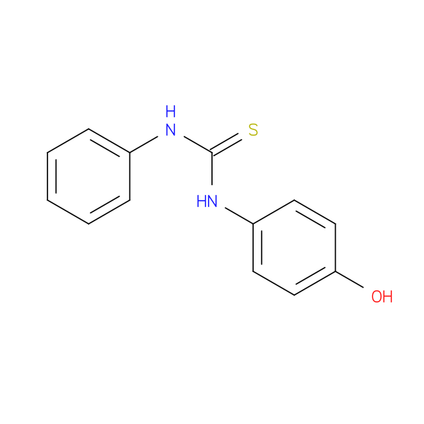 N-(4-hydroxyphenyl)-N'-phenylthiourea