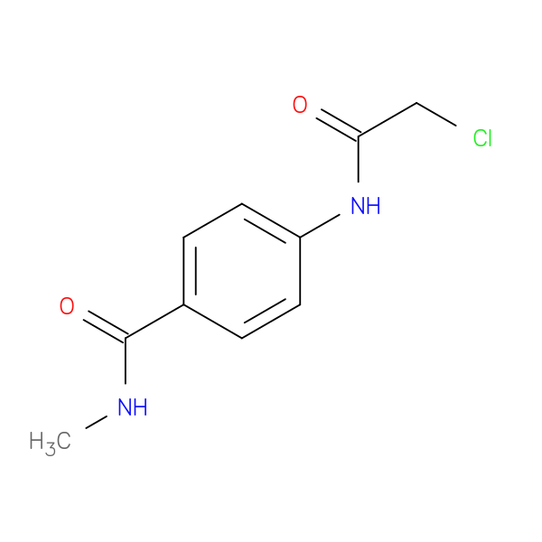 4-[(Chloroacetyl)amino]-n-methylbenzamide