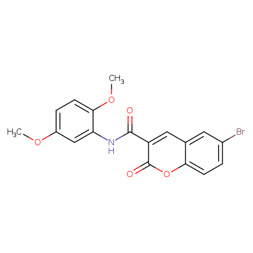 6-bromo-N-(2,5-dimethoxyphenyl)-2-oxo-2H-chromene-3-carboxamide