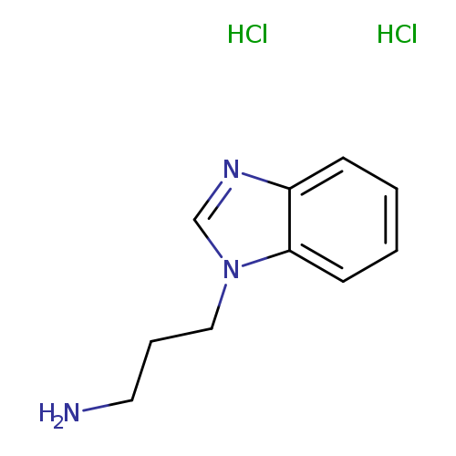 3-(1H-1,3-benzodiazol-1-yl)propan-1-amine dihydrochloride