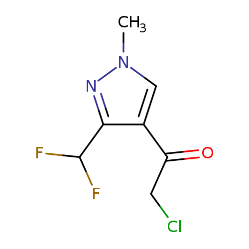 2-chloro-1-[3-(difluoromethyl)-1-methyl-1H-pyrazol-4-yl]ethan-1-one