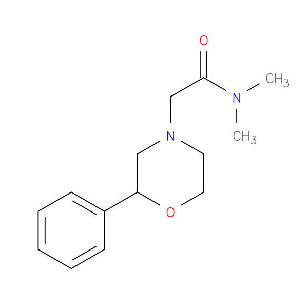 N,N-dimethyl-2-(2-phenylmorpholin-4-yl)acetamide