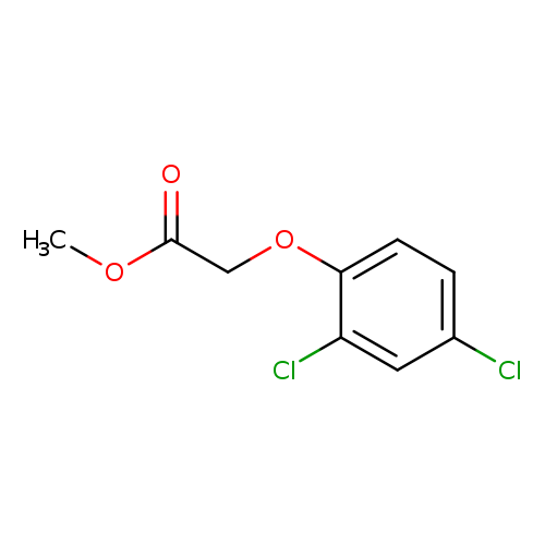 Acetic acid, 2-(2,4-dichlorophenoxy)-, methyl ester