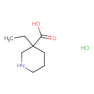 3-Ethylpiperidine-3-carboxylic acid hydrochloride