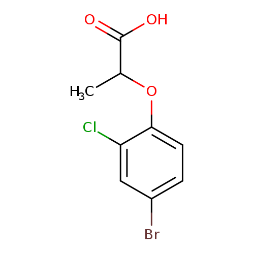 2-(4-Bromo-2-chlorophenoxy)propanoic acid