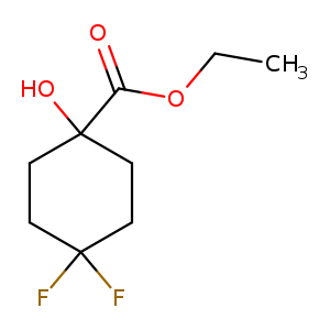 Cyclohexanecarboxylic acid, 4,4-difluoro-1-hydroxy-, ethyl ester