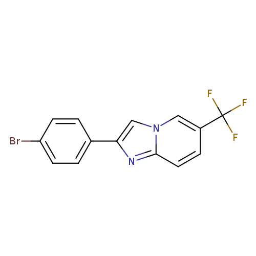 2-(4-Bromophenyl)-6-(trifluoromethyl)imidazo[1,2-a]pyridine