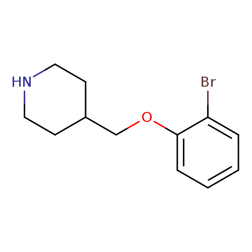 4-(2-Bromophenoxymethyl)piperidine
