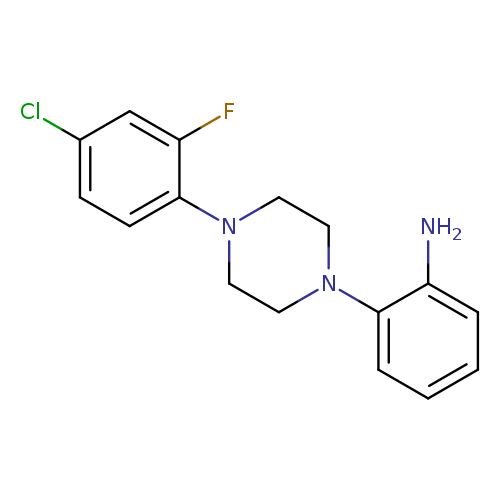 2-[4-(4-Chloro-2-fluorophenyl)-1-piperazinyl]aniline