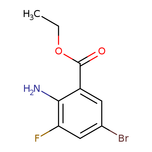 Ethyl 2-amino-5-bromo-3-fluorobenzoate