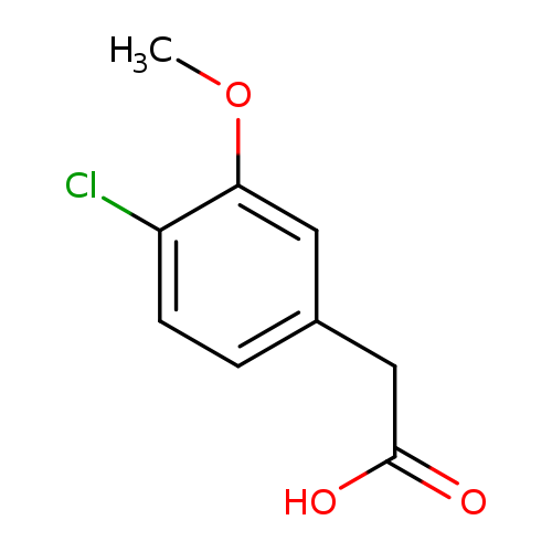 Benzeneacetic acid, 4-chloro-3-methoxy-
