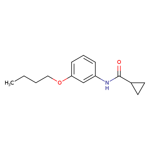 N-(3-butoxyphenyl)cyclopropanecarboxamide