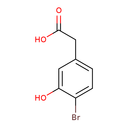 2-(4-Bromo-3-hydroxyphenyl)acetic acid
