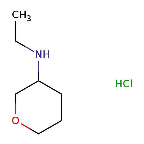 N-ethyloxan-3-amine hydrochloride