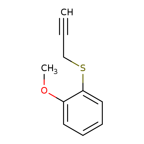1-methoxy-2-(prop-2-yn-1-ylsulfanyl)benzene
