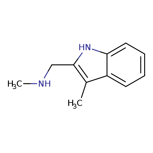 N-Methyl-1-(3-methyl-1h-indol-2-yl)methanamine