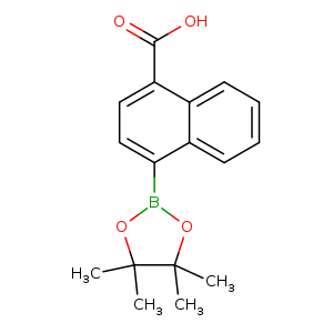 4-(4,4,5,5-tetramethyl-1,3,2-dioxaborolan-2-yl)-1-naphthoic acid