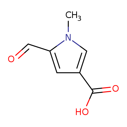 1H-Pyrrole-3-carboxylic acid, 5-formyl-1-methyl- (9CI)