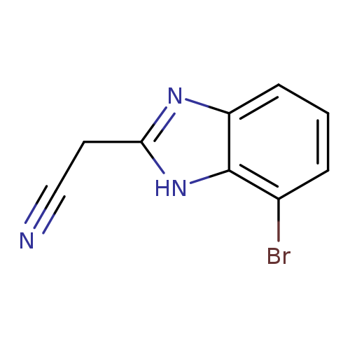 (4-Bromo-1h-benzoimidazol-2-yl)-acetonitrile