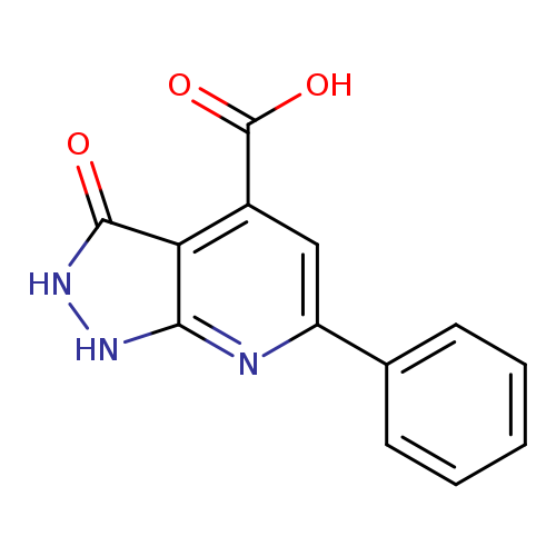 3-oxo-6-phenyl-1H,2H,3H-pyrazolo[3,4-b]pyridine-4-carboxylic acid
