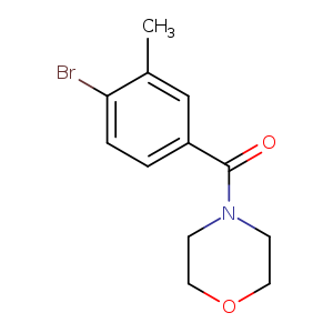 Methanone, (4-bromo-3-methylphenyl)-4-morpholinyl-