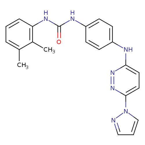 3-(2,3-dimethylphenyl)-1-(4-{[6-(1H-pyrazol-1-yl)pyridazin-3-yl]amino}phenyl)urea