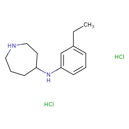 N-(3-ethylphenyl)azepan-4-aminedihydrochloride