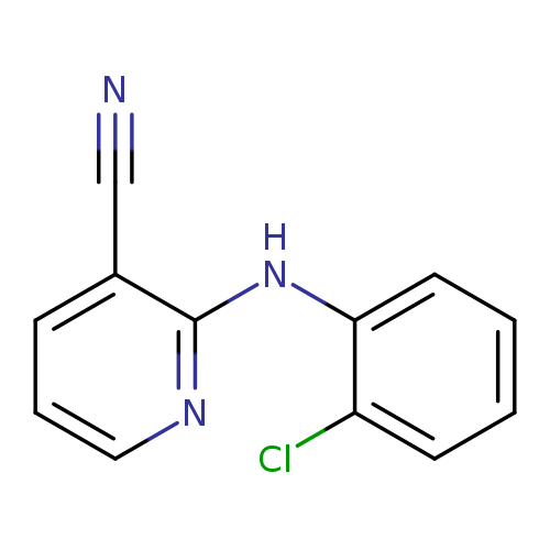 2-((2-Chlorophenyl)amino)nicotinonitrile