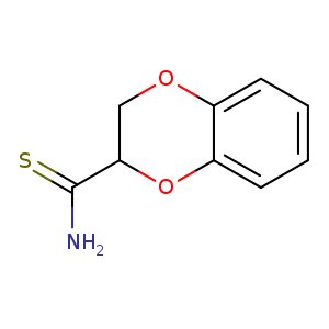 1,4-Benzodioxin-2-carbothioamide, 2,3-dihydro-