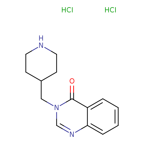 "3-[(piperidin-4-yl)methyl]-3,4-dihydroquinazolin-4-one dihydrochloride"