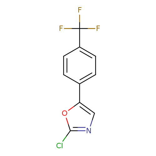 Oxazole,2-chloro-5-[4-(trifluoromethyl)phenyl]-