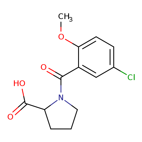 1-(5-Chloro-2-methoxybenzoyl)pyrrolidine-2-carboxylic acid