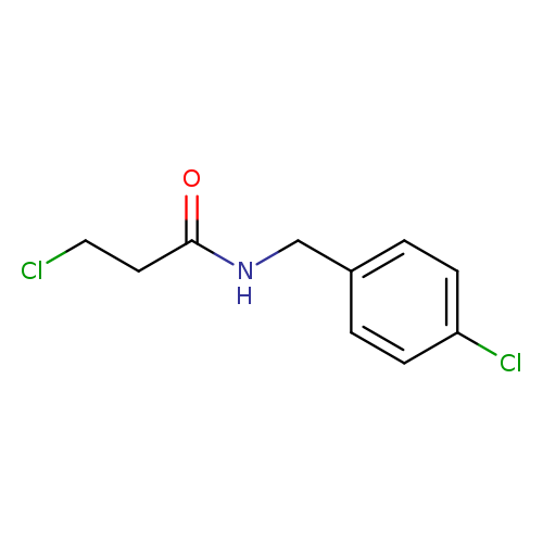 3-CHLORO-N-(4-CHLOROBENZYL)PROPANAMIDE