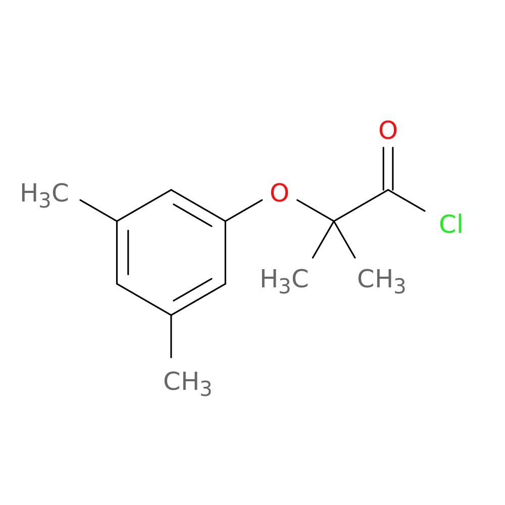 2-(3,5-Dimethylphenoxy)-2-methylpropanoyl chloride