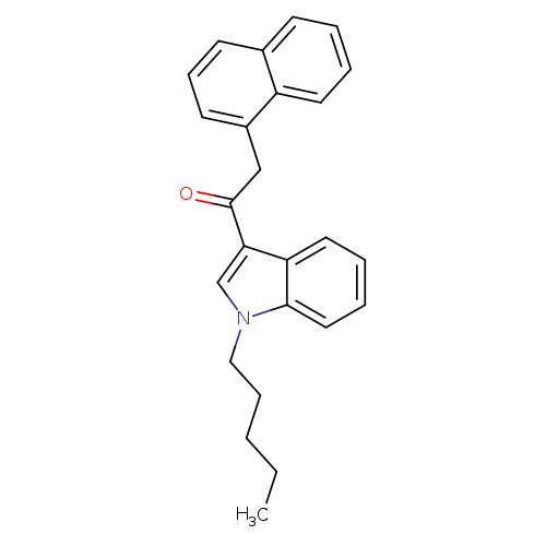 2-(naphthalen-1-yl)-1-(1-pentyl-1H-indol-3-yl)ethan-1-one