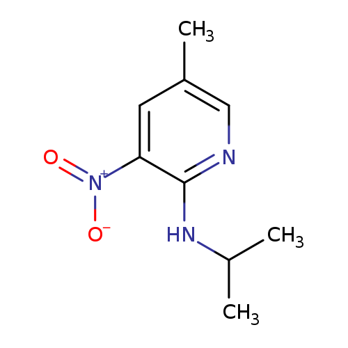 2-Isopropylamino-5-methyl-3-nitropyridine