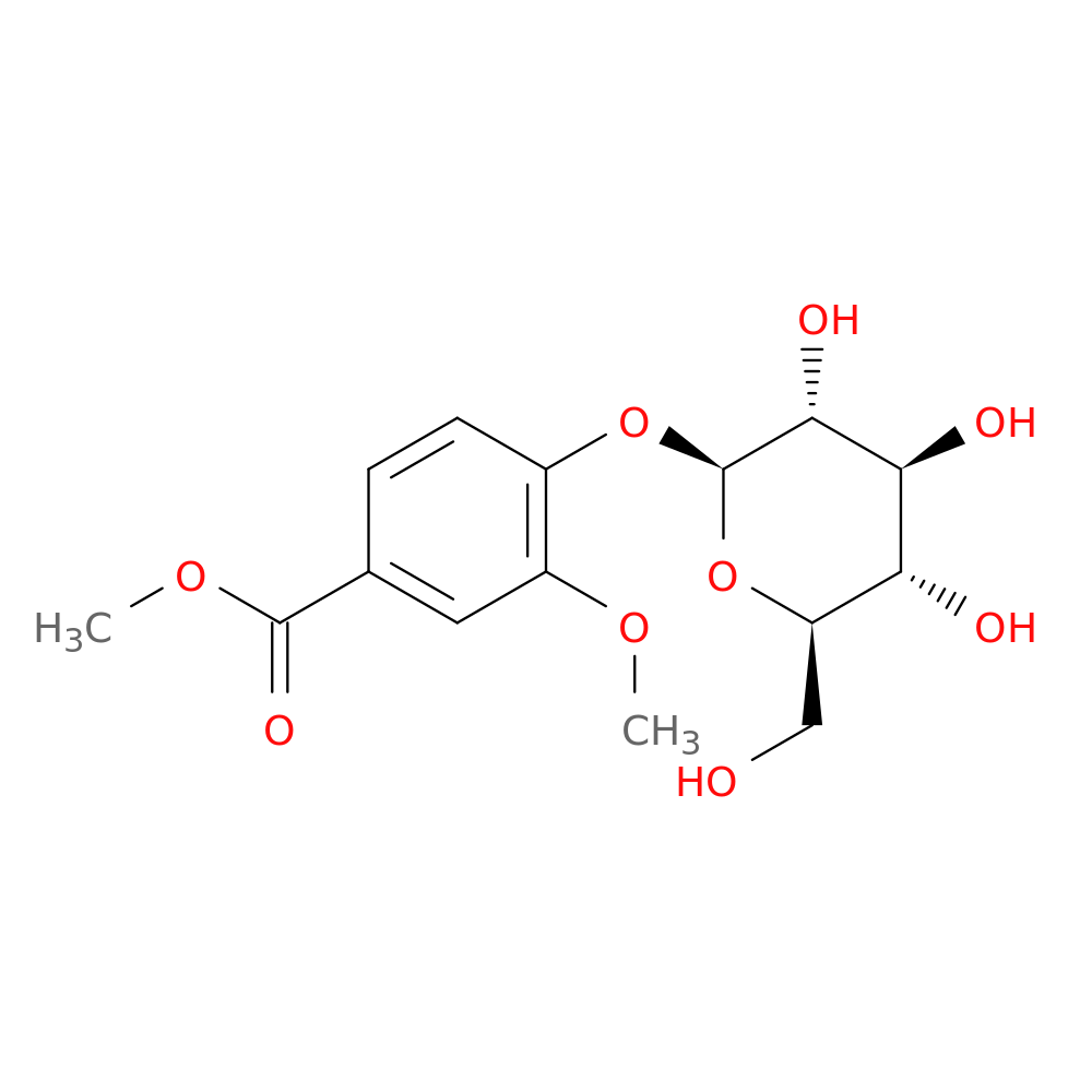 Methyl vanillate glucoside