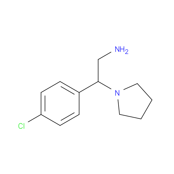 2-(4-Chlorophenyl)-2-pyrrolidin-1-ylethanamine