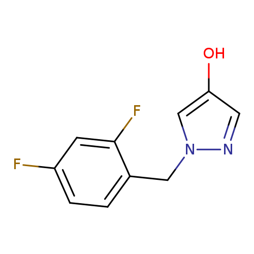 1-(2,4-Difluoro-benzyl)-1h-pyrazol-4-ol