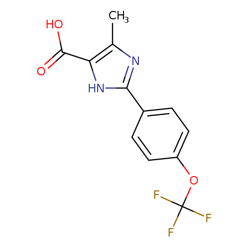5-Methyl-2-(4-trifluoromethoxyphenyl)-3h-imidazole-4-carboxylic acid
