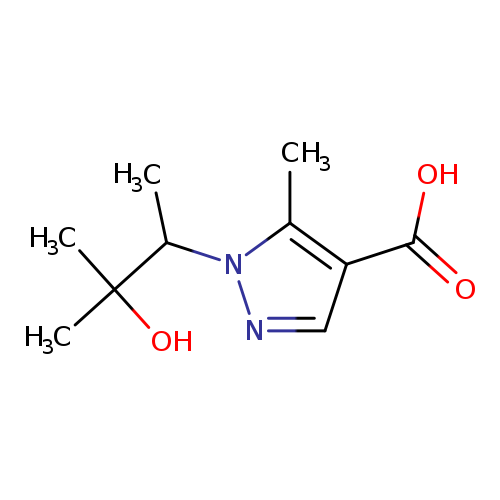 1-(3-hydroxy-3-methylbutan-2-yl)-5-methyl-1H-pyrazole-4-carboxylic acid