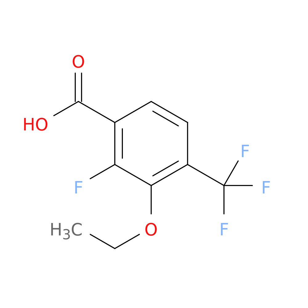 3-Ethoxy-2-fluoro-4-(trifluoromethyl)benzoic acid